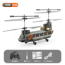 Load image into Gallery viewer, New Double Propeller Fixed Height Chinook Transport Aircraft Simulation Remote Controlled Helicopter Model Boy's Toy
