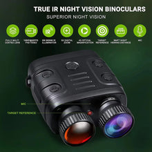 Load image into Gallery viewer, Binoculars Night Vision Device 1080P HD 850nm Infrared 5X Digital  Zoom Telescope Goggles Outdoor Hunting Camping Full Dark 300m
