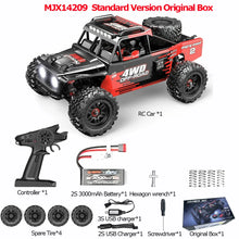 Load image into Gallery viewer, 1/14 RC Car 75km/h Brushless Hyper Go 2.4G Remote Control 4WD Off-road Racing RC Truck

