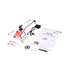 Load image into Gallery viewer, Wltoys XK K110 6CH 3D 6G System Remote Control Brushless RC Helicopter BNF without Transmitter  K100/K120/K123 /K124
