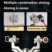 Load image into Gallery viewer, Stainless Steel Catapult Hunting Slingshot High Precision Outdoor Shooting Slingsshot Tool Tirachinas Caza Hunting Acessories
