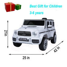 Load image into Gallery viewer, licensed Mercedes-Benz G63 Kids Ride On Car,kids Electric Car
