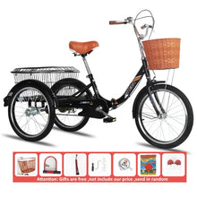 Load image into Gallery viewer, JayCreer 20 Inches Adult Tricycle Trike
