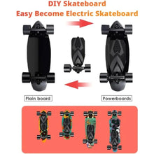 Load image into Gallery viewer, Electric Skateboard Kit with Remote,Electric Longboard Kit with Battery Pack,480W Motor, Top Speed of 16 MPH,4 Speeds Adjustable
