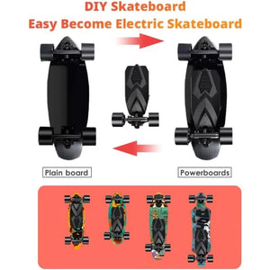 Electric Skateboard Kit with Remote,Electric Longboard Kit with Battery Pack,480W Motor, Top Speed of 16 MPH,4 Speeds Adjustable