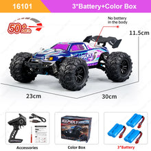 Load image into Gallery viewer, Teeggi 16103 PRO 4WD 70KM/H RC Off-Road Car 1:16 High Speed RC Car With LED Light Drift Monster Truck Toy For Kid Gifts
