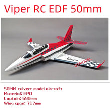 Load image into Gallery viewer, Viper RC Jet 50mm Ducted Culvert Aircraft Epo EDF Jet
