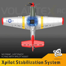 Load image into Gallery viewer, Volantex RC Plane, 4-CH P-51D Mustang RC Airplane,3 Flight Modes,One-Key Aerobatic, RTF Ideal Park Flyer, Suitable for Gifts
