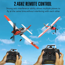 Load image into Gallery viewer, Mini T-28 Trojan 761-9 EPP 400mm Wingspan 2.4G 6-Axis Gyro RC Airplane Trainer Fixed Wing RTF Mode 2 One Key Return
