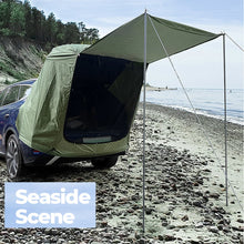 Load image into Gallery viewer, Outdoor Car Rear Tent Camping Picnic Car Rear Tent with Canopy Car Rear Extension Tent Sunshine-Proof Rain-Proof Car Rear Tent
