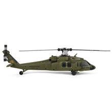 Load image into Gallery viewer, WLtoys K170 Army Green Simulation Black Hawk RC Helicopter 4CH 6-Axis Gyro 3D6G Brushless Motor Arobatic Drone Toys

