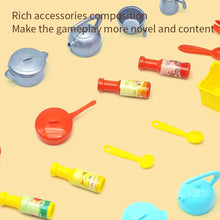 Load image into Gallery viewer, Kitchenware Lighting and Sounds Cooking Game Set Children Fun
