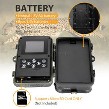 Load image into Gallery viewer, Suntekcam HC-810A Hunting Trail Camera Surveillance Wildlife Infrared Night Vision 24MP 1080P Wild Photo Traps

