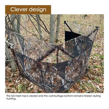Load image into Gallery viewer, Hunting Blinds Ground Camouflage Tent With Mesh For Hunting Camouflage Tent Duck Hunting Blinds Tent Deer Blinds Quick Set up
