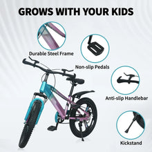 Load image into Gallery viewer, Kids Bike, 20 Inch Kids' Bicycles for 7-14 Years Old Boys Girls, SAFE Kids Mountain Bike with Training Wheels or Disc Brake Bike
