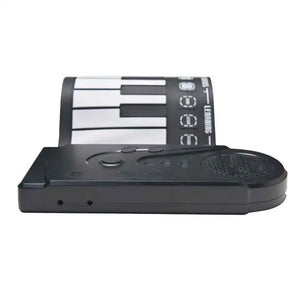 Flexible Roll Up Piano Keyboard Educational Electronic Digital Music Piano Keyboard 49 Keys Foldable Hand Roll Piano Portable