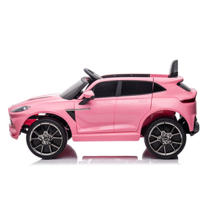 12V Dual-drive remote control electric Kid Ride On Car,Battery Powered Kids Ride-on Car pink, 4 Wheels Children toys vehicle,LED