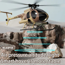 Load image into Gallery viewer, Remote Control Helicopter 1:28 Bird Tusk Md500 Dual Brushless
