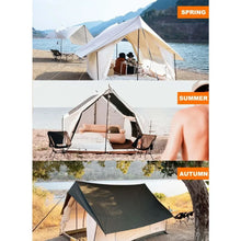 Load image into Gallery viewer, Tent with Large Windows, Waterproof &amp; Breathable 4 Season Tents, Easy Setup Glamping Tent with Carry Bag, for Camping, Picnic
