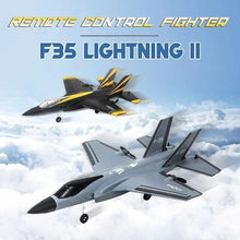 Load image into Gallery viewer, Four-channel electric remote control aircraft F35 remote control foam aircraft fixed-wing fighter model
