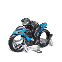 Load image into Gallery viewer, Amphibious Land Air RC Flying Motorcycle 2 Mode Stunt Drone 4 Axis Remote Control Bike Quadcopter Aircraft Toy for Kids Gift
