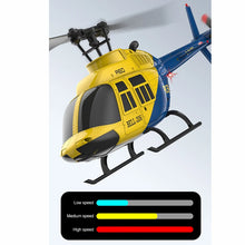 Load image into Gallery viewer, RC ERA A60 Rc Plane Helicopter 2.4G 6-Aixs Gyroscope 6ch Altitude Hold Optical Flow Bell 206 Mini Remote Control Helicopter Toys
