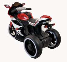 Load image into Gallery viewer, Plastic red 6V Kids Electric motorcycle/ Kids toys motorcycle/Kids electric car/electric ride on motorcycle
