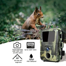 Load image into Gallery viewer, 2PCS Mini600 Mini Trail Hunting Camera 20MP 1080P Wildlife Animal Hunter Cameras Night Vision Photo Traps Surveillance Tracking
