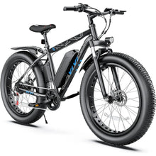 Load image into Gallery viewer, Electric Bike 26&quot; x 4.0 Fat Tire Electric Bicycle, 750W Motor Peak Electric Mountain Bike, 48V13AH Removable Lithium-Ion Battery
