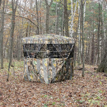 Load image into Gallery viewer, 3 Person Pop up Ground Blind, Portable Hunting Blind with Mesh Windows, Carrying Bag &amp; Ground Stakes, with Hub System
