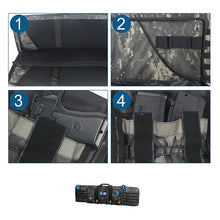 Load image into Gallery viewer, 81 97 106 122cm Tactical Gun Bag Double Rifle Case  Molle Rifle Bag Sniper Airsoft Gun Case Backpack Hunting Gun Holster
