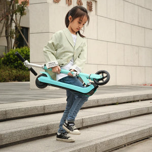 Portable Kick Escooter For Kids Push Mini Electric Scooters Christmas Gift Child Skateboard