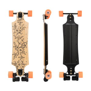 Verreal RS 90 Electric Skateboards & Longboards Dual 4000W 6368 Motors Range 31 Miles/50 Kilometers Top Speed 26MPH/42KMPH