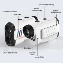 Load image into Gallery viewer, Mileseey PF2E Laser Rangefinder 400m 600M Yard/M  Mini 6x Telescope Distance Meter Angle Speed Measure For Golf,Hunting Finder
