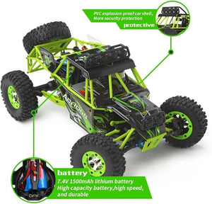 RC Cars 1/12 Scale 2.4G 4WD High Speed Electric All Terrain Off-Road